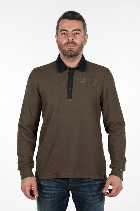 ARMA LONG SLEEVE POLO MEN
