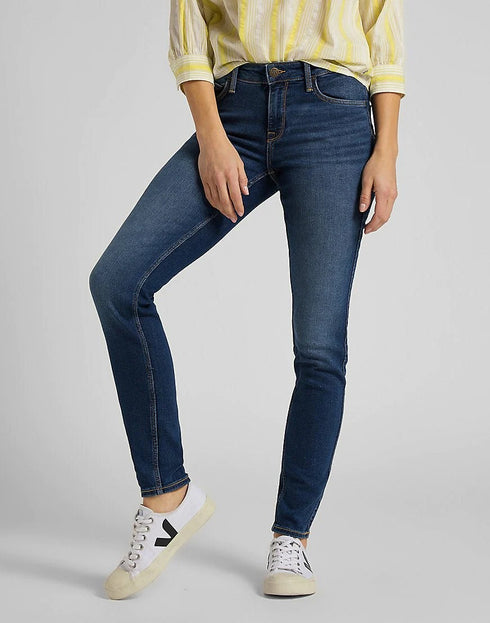 Lee Women's Scarlett Jeans in Mid Martha