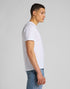 Lee Men's Patch Logo T-Shirt In White