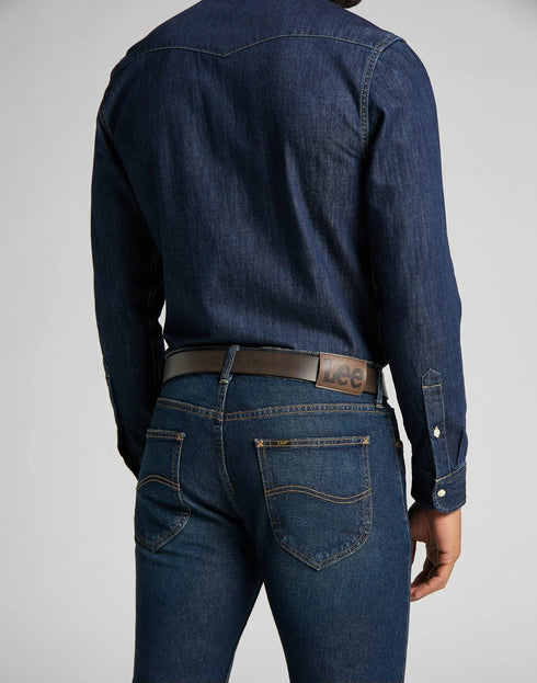 Lee Core Belt In Dark Brown