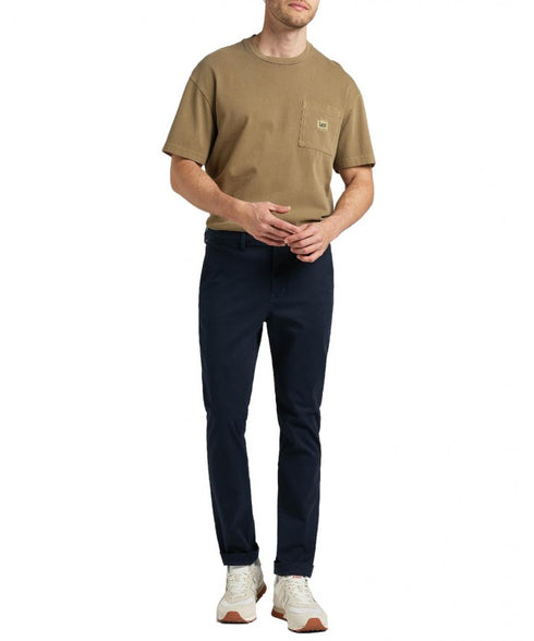 Lee Men's Slim Chino Pants In Deep navy