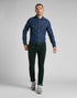 Lee Men's Regular Western Shirt In Mid Stone
