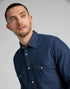 Lee Men's Regular Western Shirt In Mid Stone