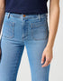 Wrangler Women's Flare Jeans In Hazel