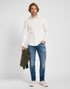 Lee Men's Patch Shirt In Bright White