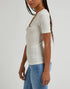 Lee Women's Short Sleeve Henly In Ecru
