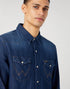 Wrangler Men's 27MW Icon Shirt In Dark Stone