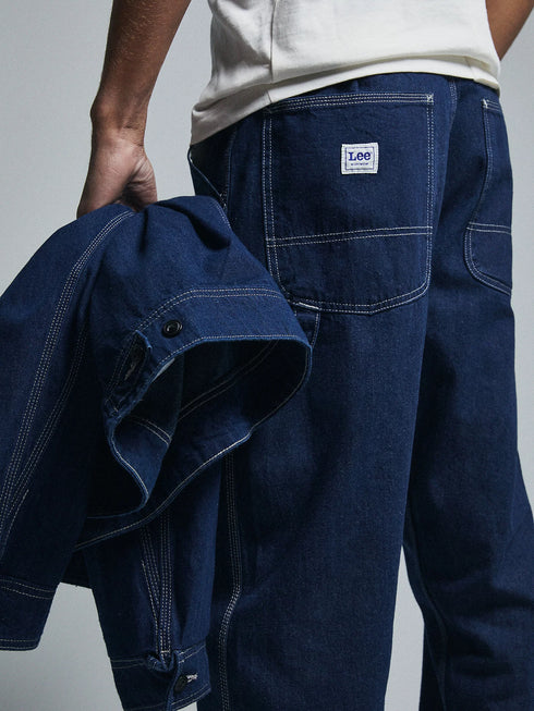Lee Men's Carpenter Jeans In Rinse