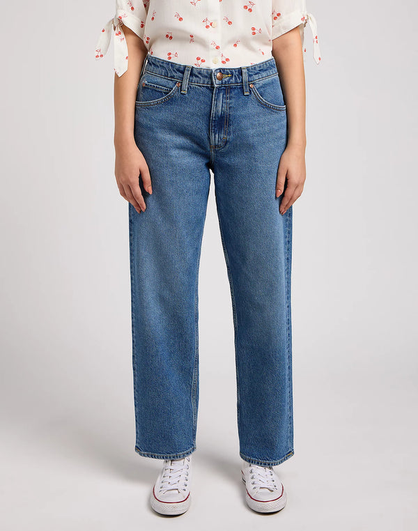 Lee Women's Rider Classic In Mid Wash