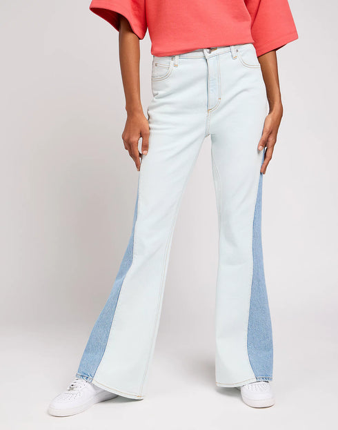 Lee Women's Janet Flare Jeans In Light Switch