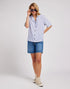 Lee Women's Rider Short In Bermuda River Deep