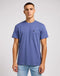 Lee Men's Relaxed Pocket T-Shirt In Surf Blue