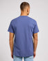Lee Men's Relaxed Pocket T-Shirt In Surf Blue