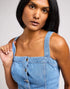 Lee Women's Denim Tank Shirt In First Rainfall
