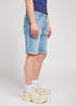 Lee Men's Five Pocket Shorts In Solid Blue