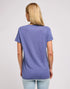 Lee Women's V-Neck T-Shirt In Surf Blue