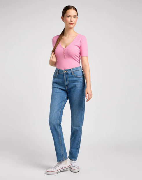 Lee Women's Short Sleeve Henly In Sugar Lilac