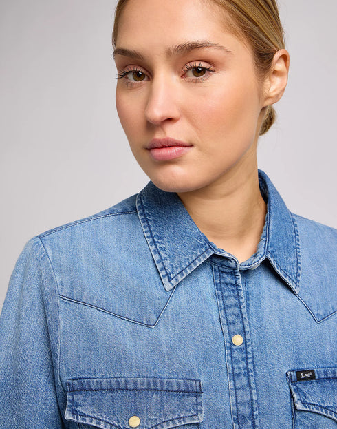 Lee Women's Regular Western Shirt In MT Range