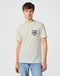 Wrangler Men's Graphic T-Shirt In VIntage White