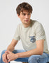Wrangler Men's Graphic T-Shirt In VIntage White