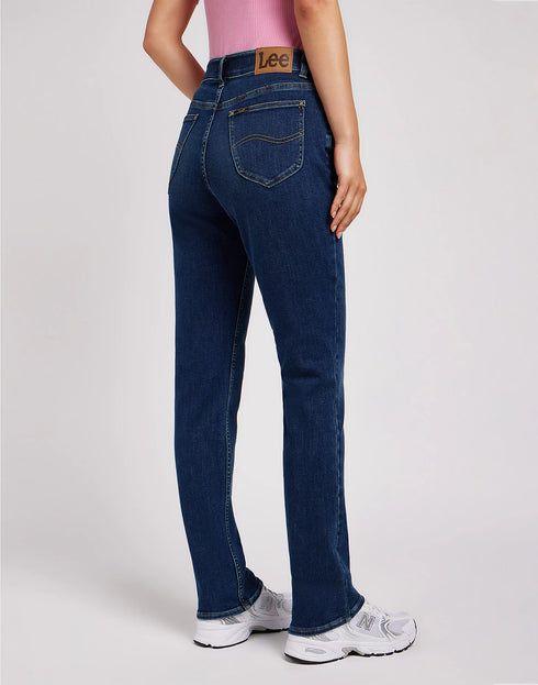 Lee Women's ULC Straight Jeans In Greet The Day