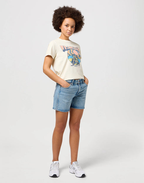 Wrangler Women's Boyfriend Short Jeans In Paloma