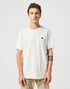 Wrangler Men's Sign Off Patch Logo T-Shirt In Vintage White