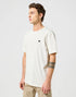 Wrangler Men's Sign Off Patch Logo T-Shirt In Vintage White