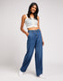 Lee Women's Denim Tank Shirt In I Feel Love