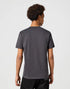 Wrangler Men's Sign Off Patch Logo T-Shirt In Faded Black