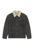 Wrangler Men's Sherpa Jacket In Jet Black