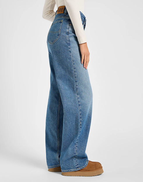 Lee Women's Rider Loose Jeans In Modern Mid