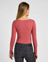 Lee Women's Boat Neck T-Shirt in Cinnamon