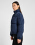 Lee Women's Relaxed Short Puffer Jacket in Mood Indigo
