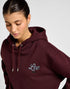 Lee Women's Logo Hoodie In Velvet Beet