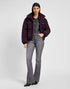Lee Women's Pocketless Shirt in Dark Muted Gray