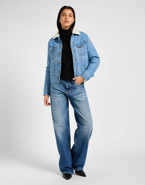 Lee Women's Rider Loose jeans In Blue Flame