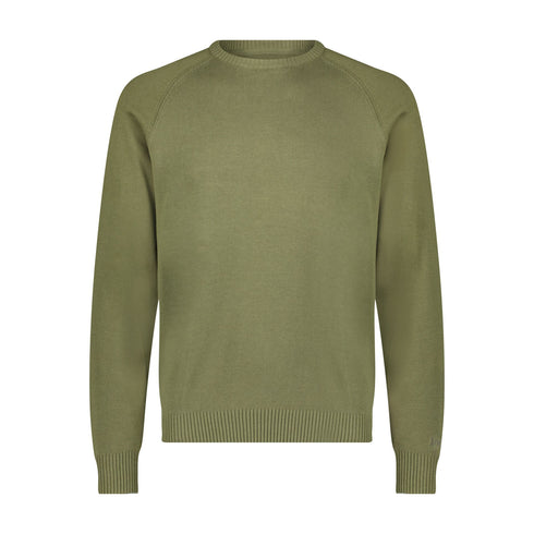 Lee Men's Clean Raglan Sweater in Mercantile Green