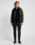 Lee Men's Light Puffer Jacket in Olive Night