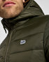 Lee Men's Light Puffer Jacket in Olive Night