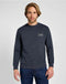 Lee Men's Wobbly Logo Sweatshirt In Dark Muted Gray