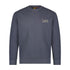 Lee Men's Wobbly Logo Sweatshirt In Dark Muted Gray