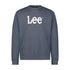 Lee Men's Wobbly Logo Sweatshirt In Dark Muted Gray