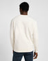 Lee Men's Wobbly Logo Sweatshirt In Ecru