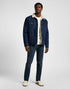 Lee Men's Wobbly Logo Sweatshirt In Ecru