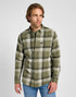 Lee Men's Riveted Shirt In Mercantile Green