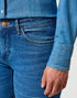 Wrangler Women's Bootcut Jeans In Vintage Blue