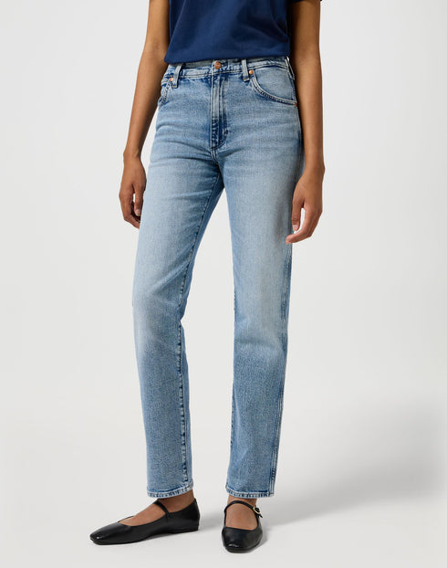 Wrangler Women's Sunset Jeans In Frosty Silver