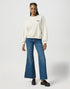Wrangler Women's Oversized Sweatshirt in Vintage White