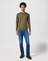 Wrangler Men's Knit Sweater In Ivy Green